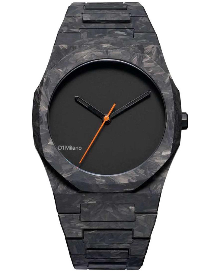 Часы D1 Milano Carbon CRBJ01 — мужские, серый