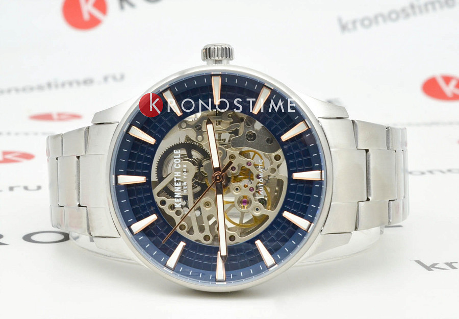 Часы Kenneth Cole Automatic KCWGY0057903 — механические, металл сталь