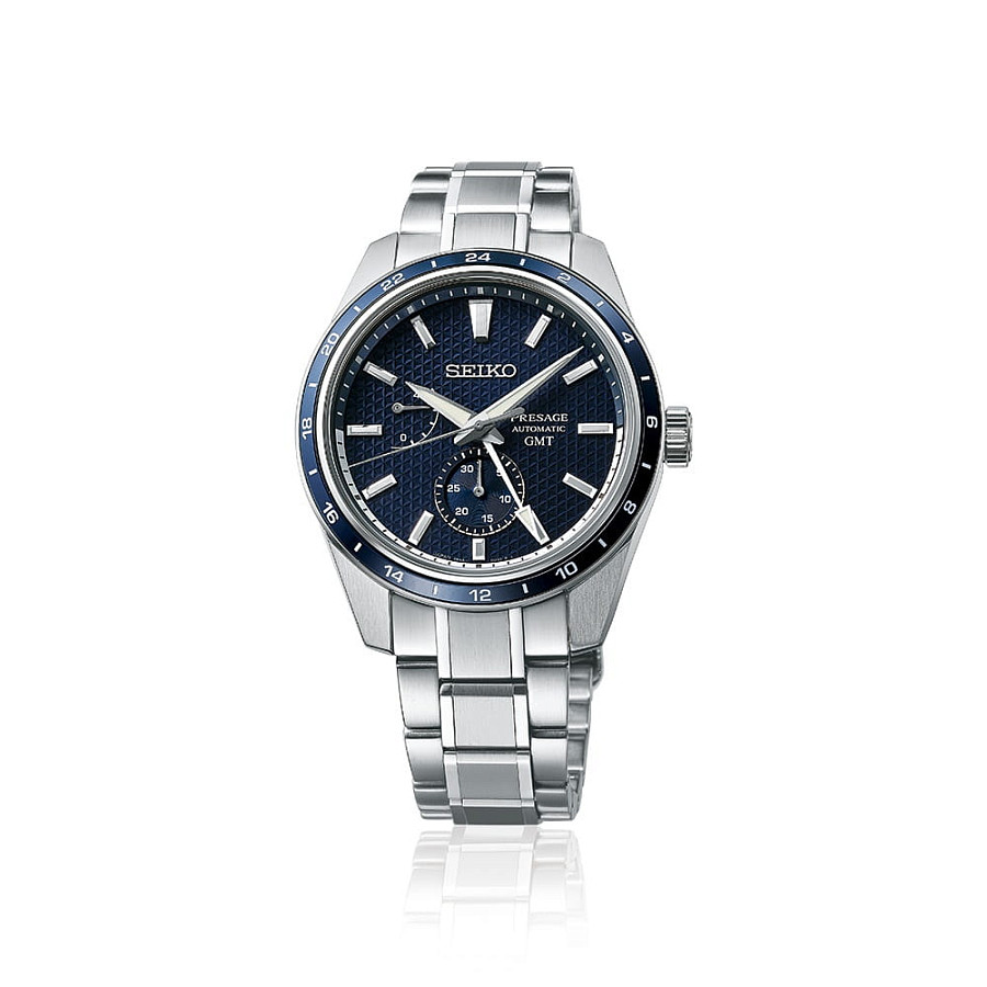 Часы Seiko Presage Sharp Edged Series SPB303 — механические, сталь металл