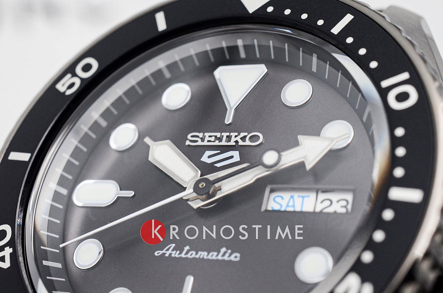 Часы Seiko 5 Sports SRPD65K4S — мужские, нейлон