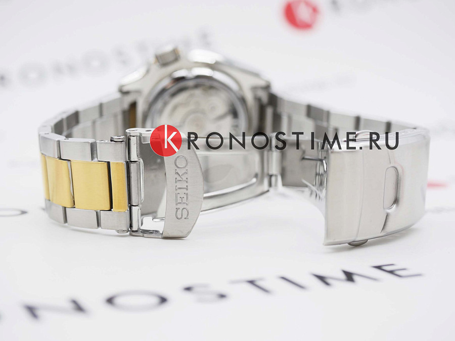 Часы Seiko 5 Sports SRPK24 — коричневый, сталь металл