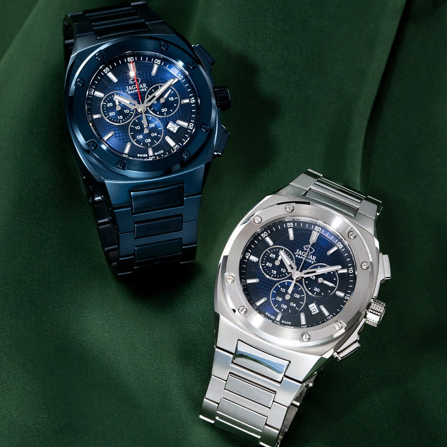 Часы Jaguar Executive Chrono J805/B — нержавеющая сталь, мужские