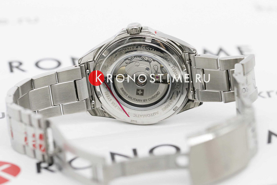 Часы Swiss Military by Chrono SMA34085.01 — Швейцария, механические