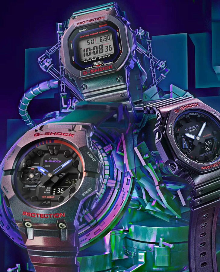Часы Casio G-Shock GA-B001AH-6ADR (GA-B001AH-6A) — артикул GA-B001AH-6A