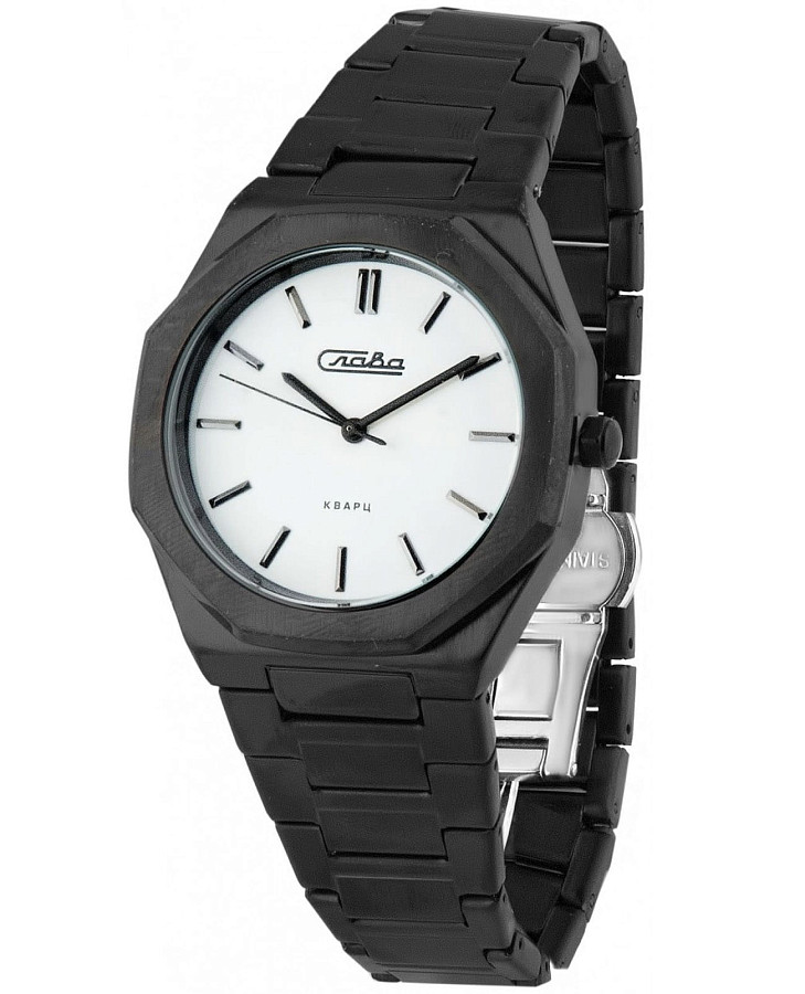 Часы Слава Традиция 2384482/100-2035 — мужские, белый