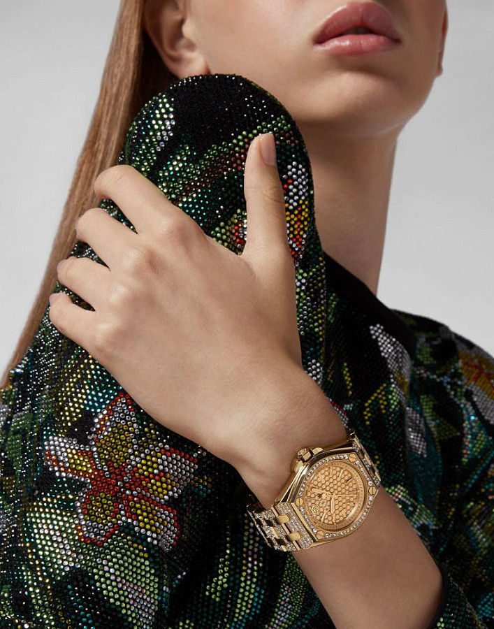 Часы Philipp Plein Extreme Lady PWJAA0822 — женские, золотистый