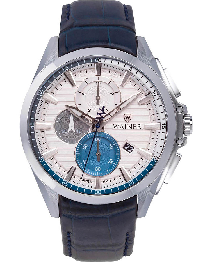 Часы Wainer Classic WA.19400-F — мужские, белый