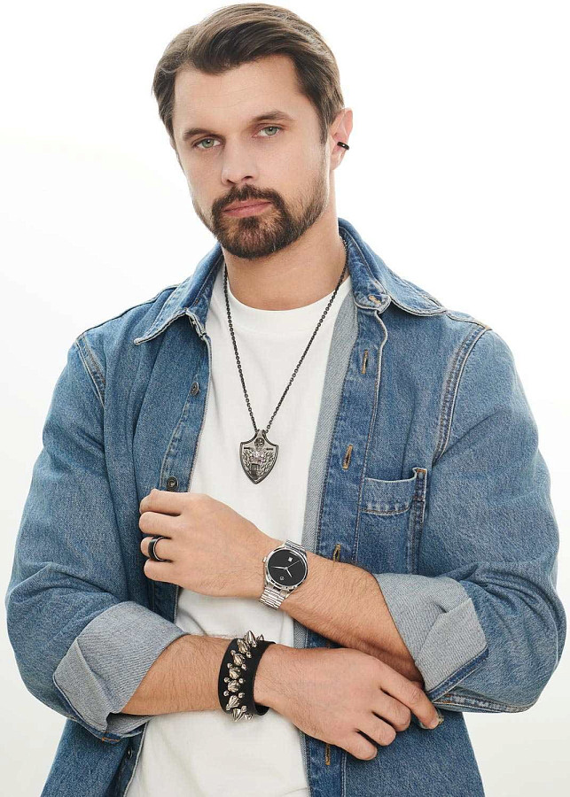 Часы Mathey-Tissot Urban H411MNM — кварцевые, металл сталь