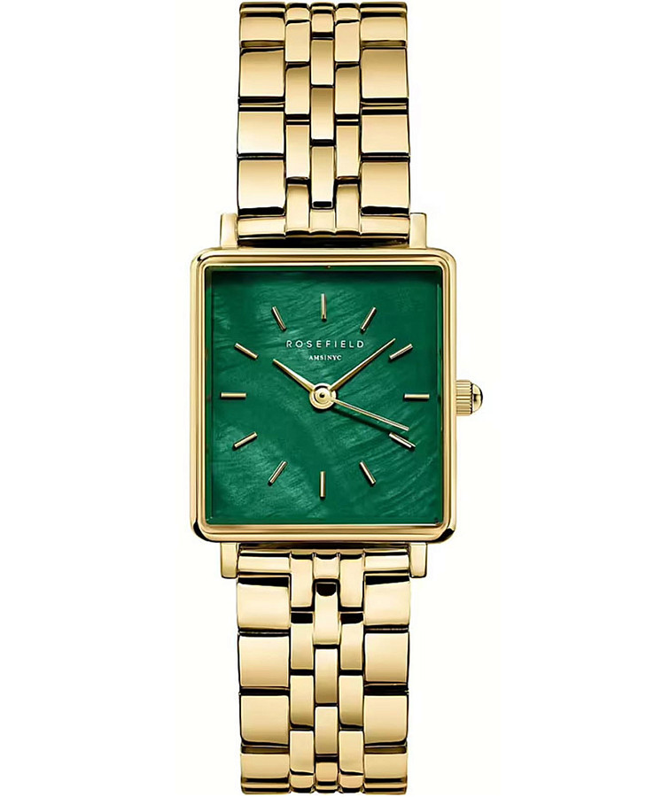 Часы Rosefield Boxy BEGSG-Q050 — женские, зеленый