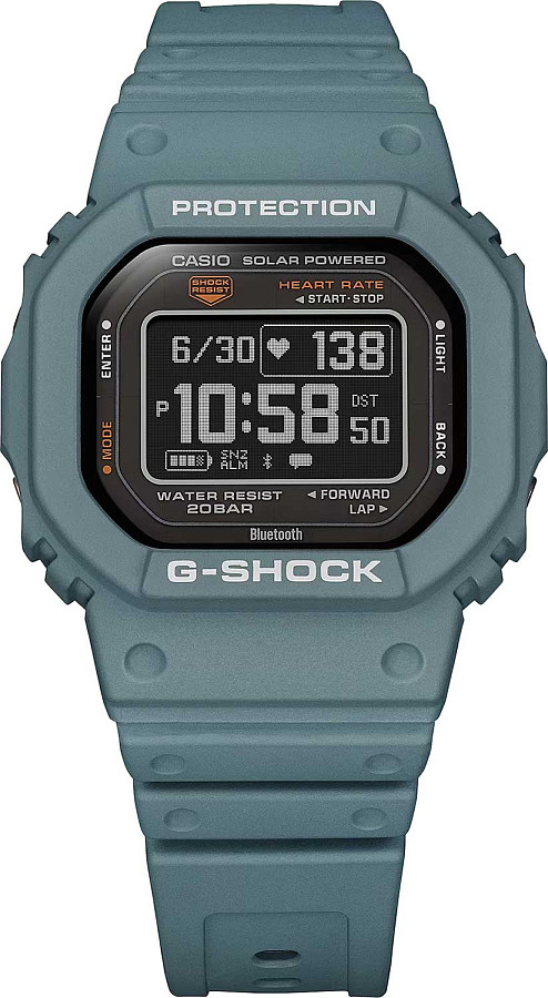Часы Casio G-Shock DW-H5600-2 — электронные, Япония, мужские
