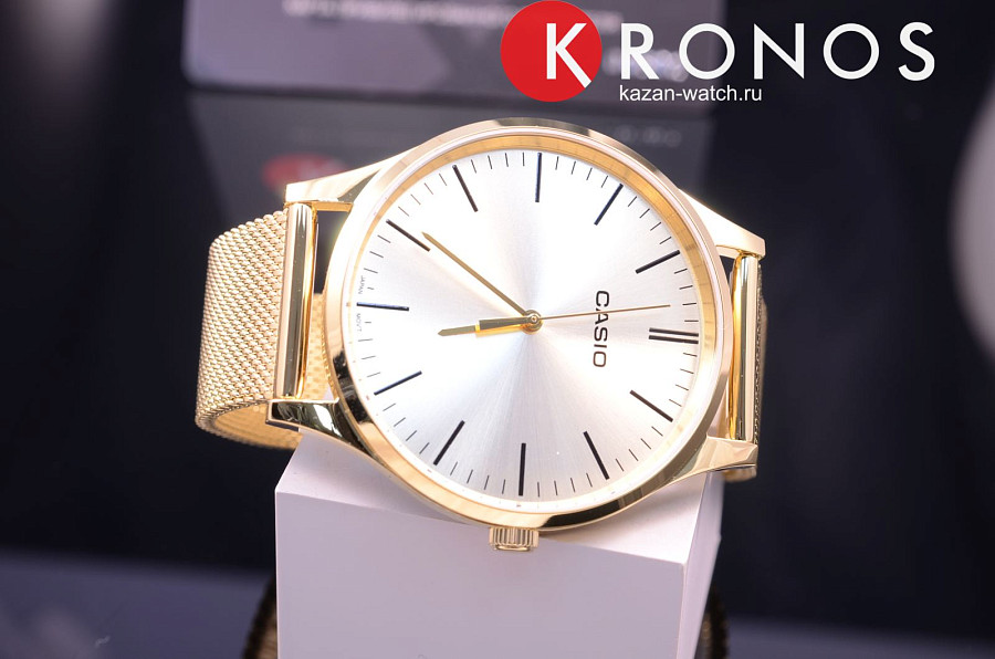 Часы Casio Collection LTP-E140G-9A — шампань, сталь металл