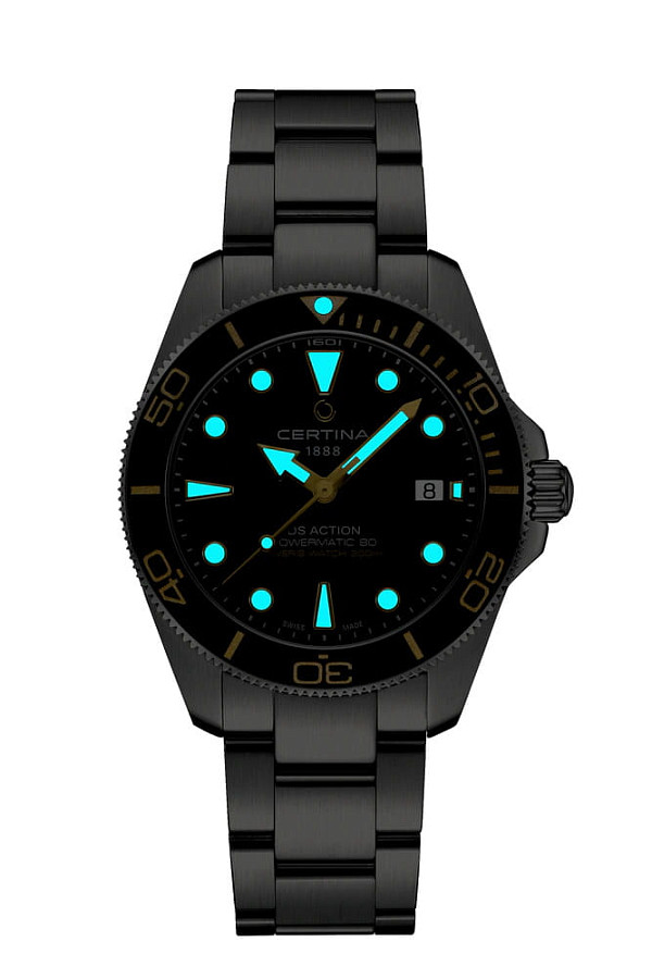 Часы Certina DS Action C048.407.11.051.01 — механические, металл сталь