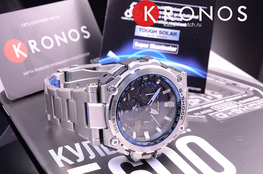 Часы Casio G-Shock Premium MTG-G1000D-1A2 — сталь
