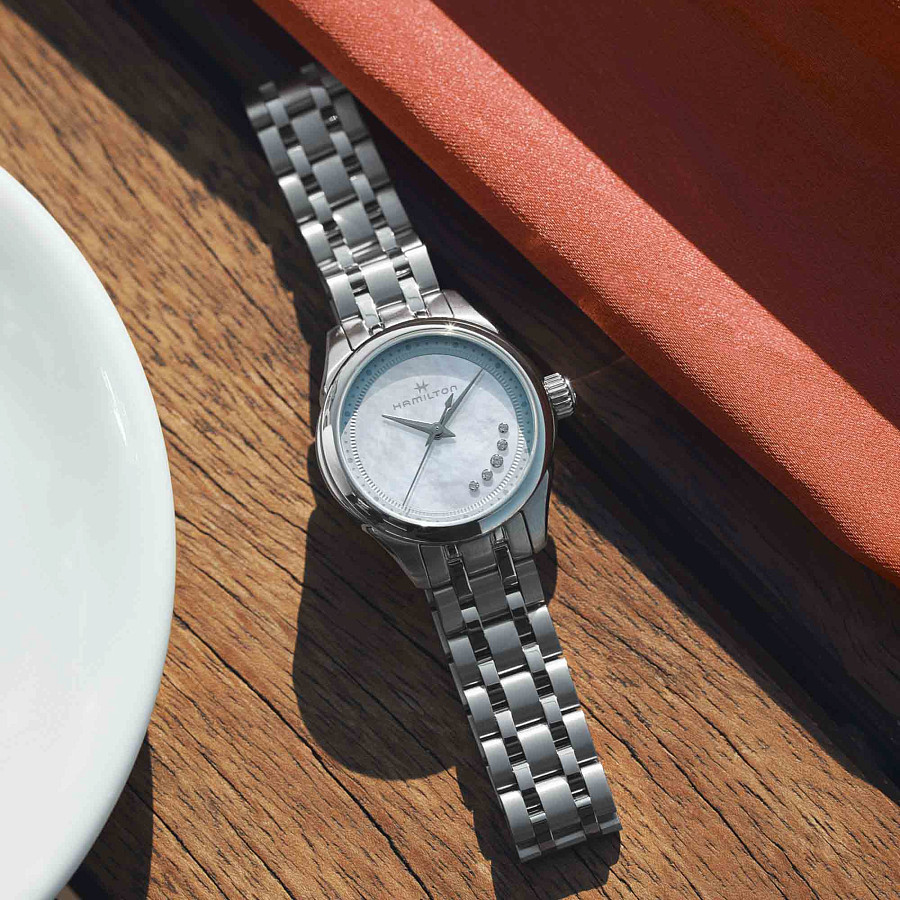 Часы Hamilton Jazzmaster Lady Quartz H32111190 — нержавеющая сталь, женские