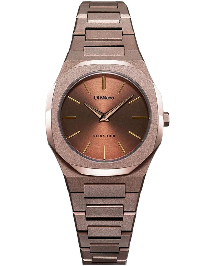 Часы D1 Milano Ultra Thin UTBL38 — женские, коричневый