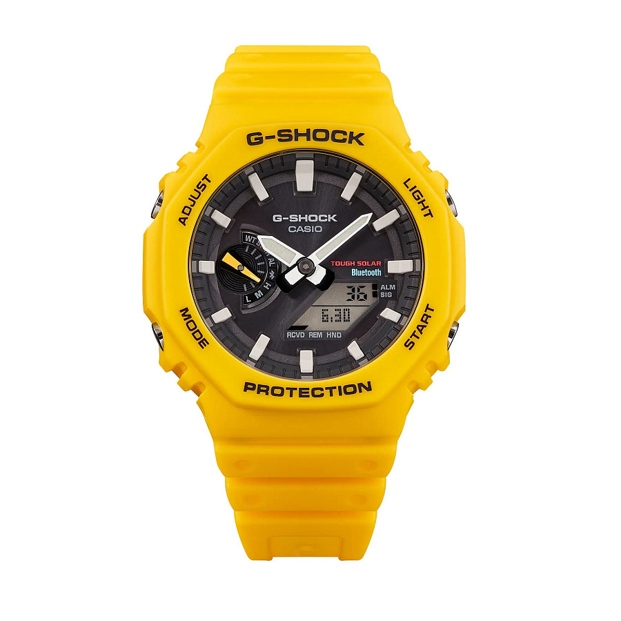 Часы Casio G-Shock GA-B2100C-9ADR (GA-B2100C-9A) — черный, пластик карбон