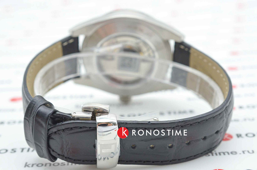 Часы Tissot Gentleman Powermatic 80 Silicium T127.407.16.041.01 — мужские, черный