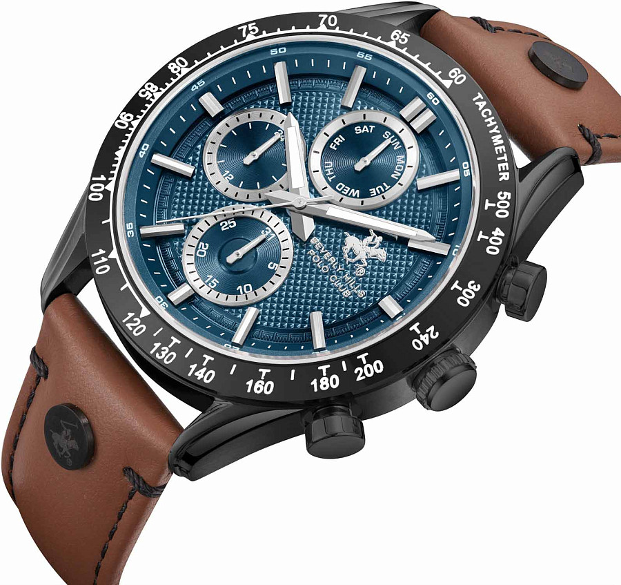 Часы Beverly Hills Polo Club BP3659X.692 — кварцевые, сталь