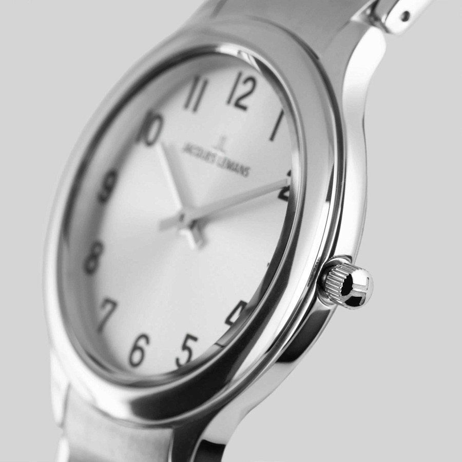 Часы Jacques Lemans Milano 1-2208C — нержавеющая сталь, женские
