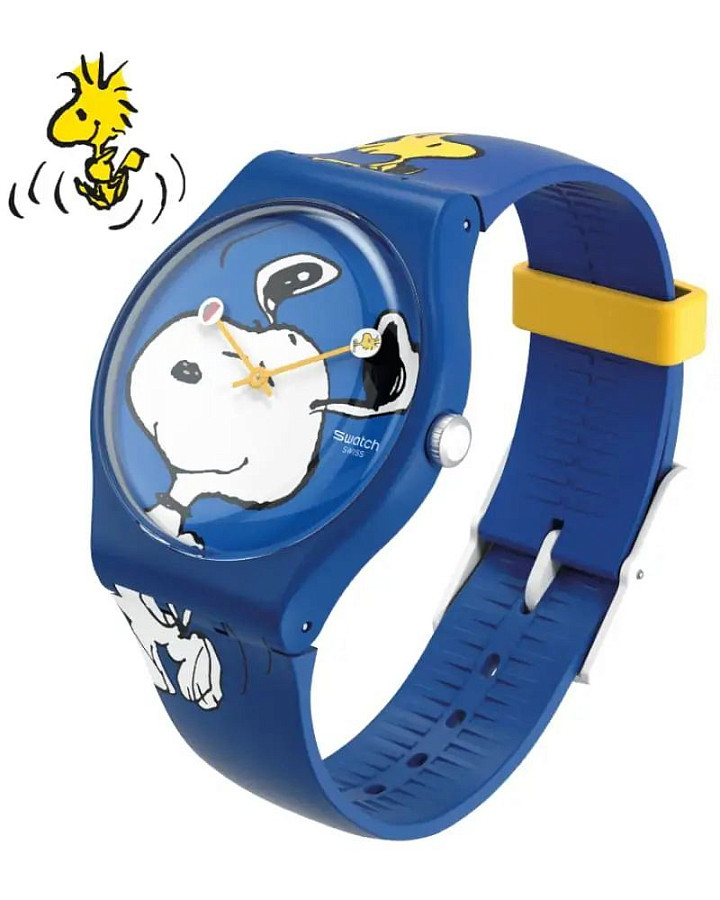 Часы Swatch New Gent Biosourced SO29Z106 — пластик, Швейцария