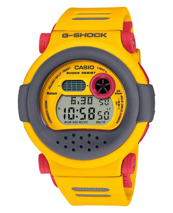 Часы Casio G-Shock G-B001MVE-9DR (G-B001MVE-9) — мужские, желтый