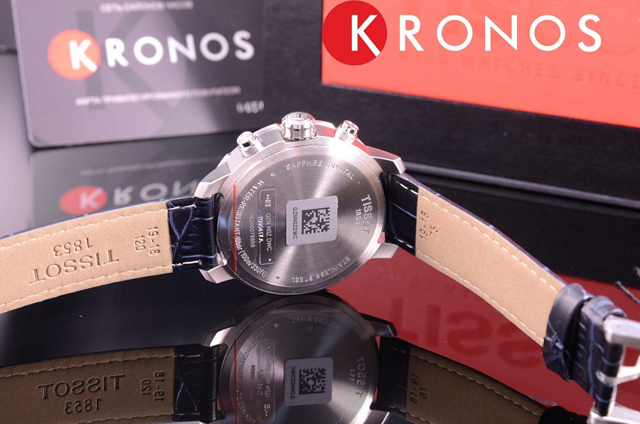 Часы Tissot T-Sport Quickster T095.417.16.047.00 — синий, металл сталь