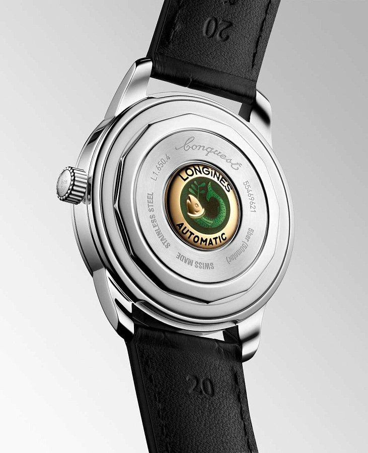 Часы Longines Conquest Heritage L1.650.4.02.2 — Швейцария, механические