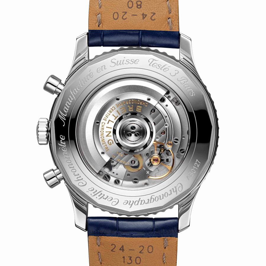 Часы Breitling Navitimer B01 Chronograph 46 AB0127211C1P1 — кожаный, мужские