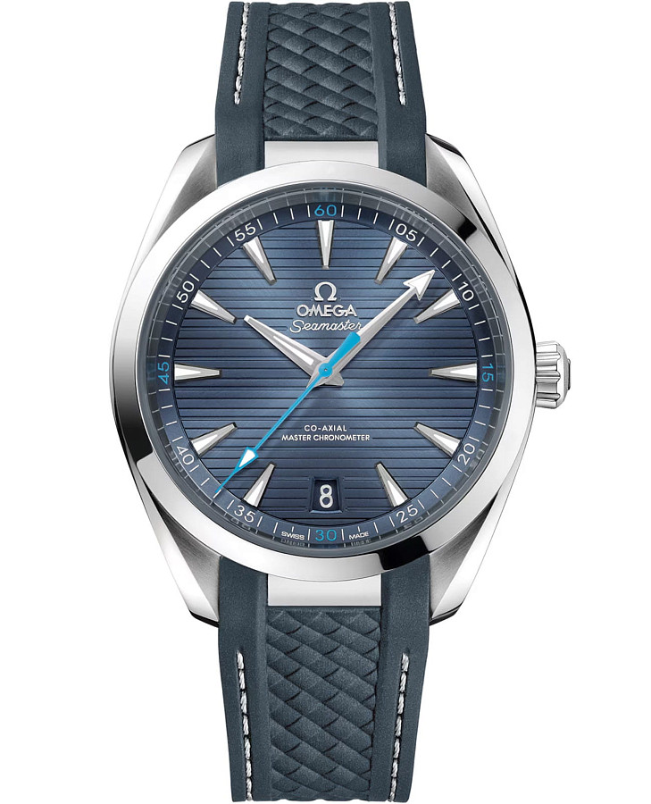 Часы Omega Seamaster Aqua Terra 220.12.41.21.03.002 — мужские, синий
