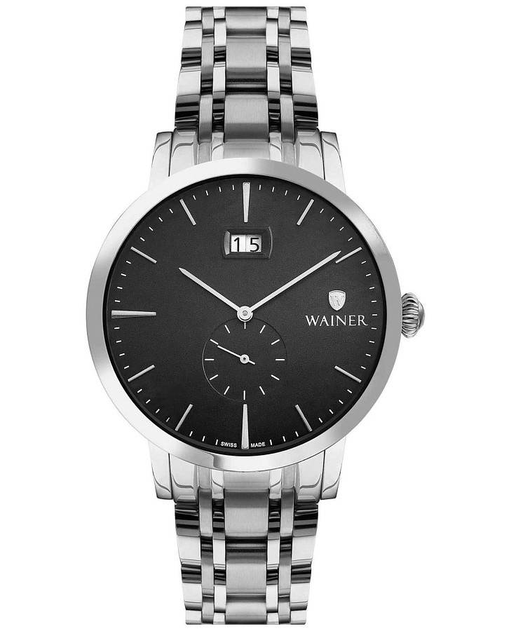 Часы Wainer WA.01881-A — мужские, черный