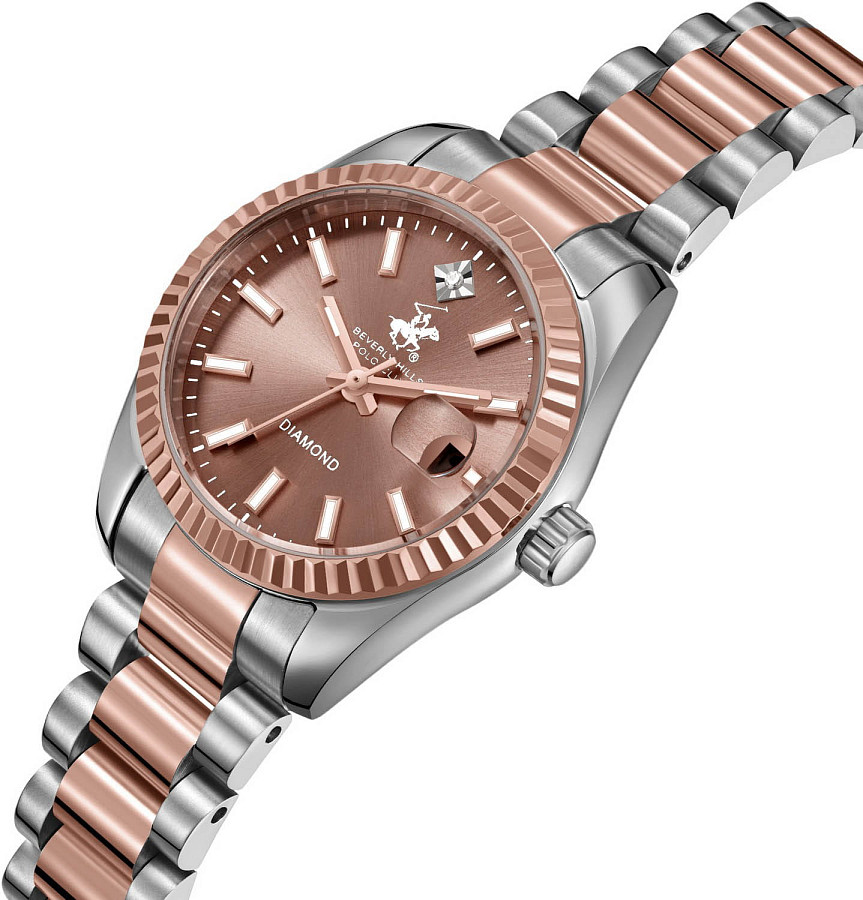 Часы Beverly Hills Polo Club BP3650X.540 — кварцевые, сталь металл