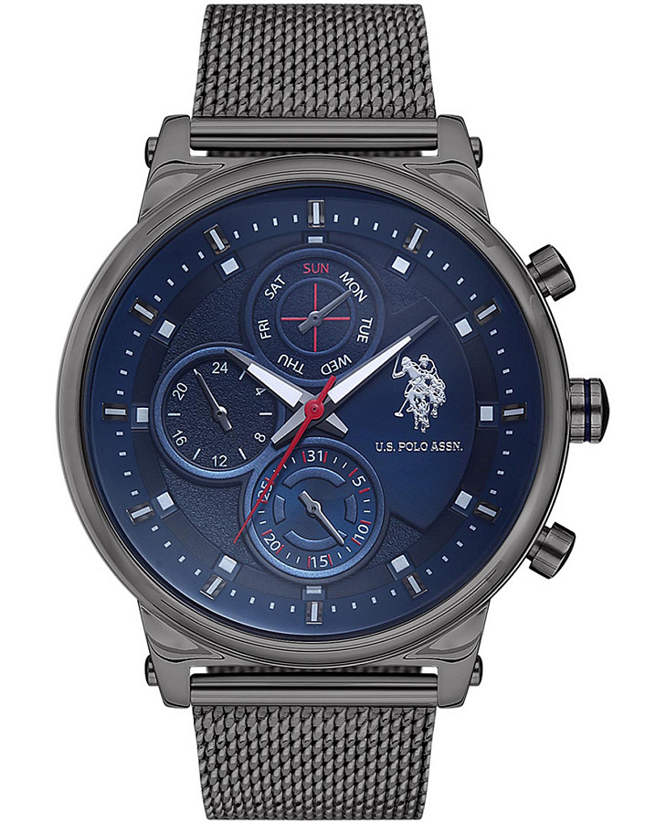 Часы U.S. Polo Assn. Crossing USPA1008-02 — мужские, синий