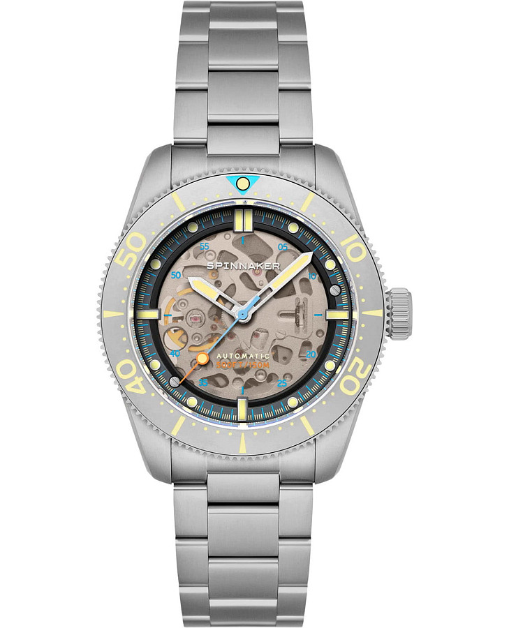 Часы Spinnaker Croft SP-5134-44 — мужские, коричневый