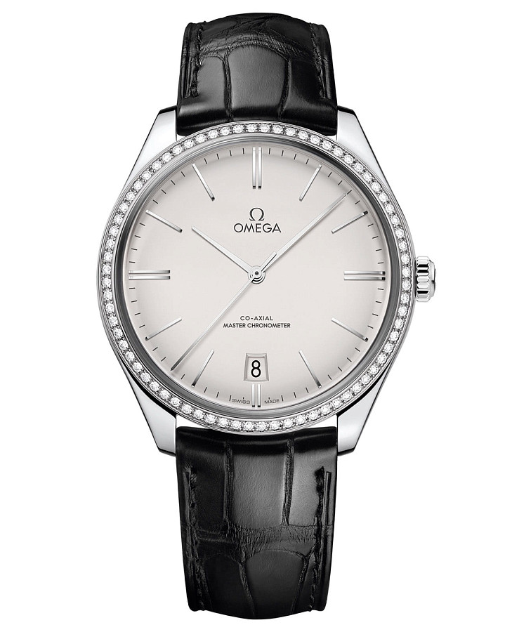 Часы Omega De Ville Tresor 435.18.40.21.02.001 — мужские, серебристый
