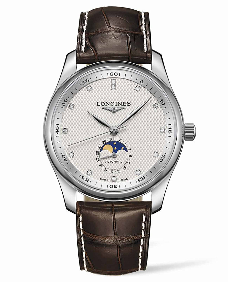 Часы Longines Master Collection L2.909.4.77.3 — мужские, серебристый