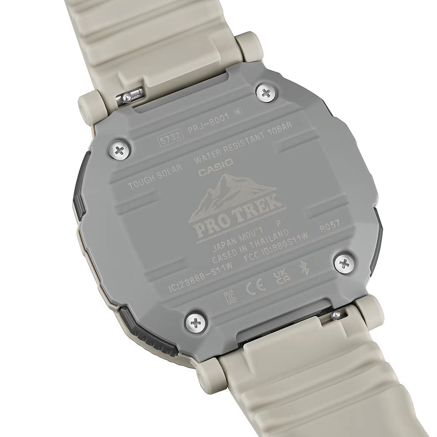 Часы Casio Pro Trek PRJ-B001-7DR (PRJ-B001-7) — пластик, Япония