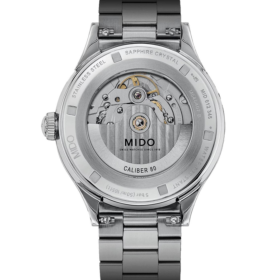 Часы Mido Multifort Patrimony Powerwind M040.407.11.031.00 — механические, металл сталь