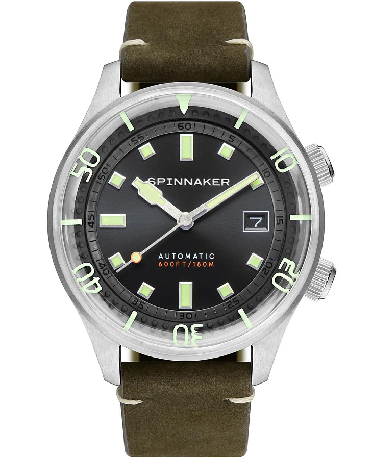 Часы Spinnaker Bradner SP-5062-02 — мужские, черный