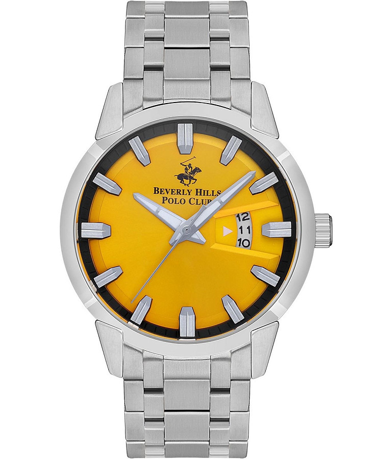 Часы Beverly Hills Polo Club BP3536X.300 — мужские, желтый