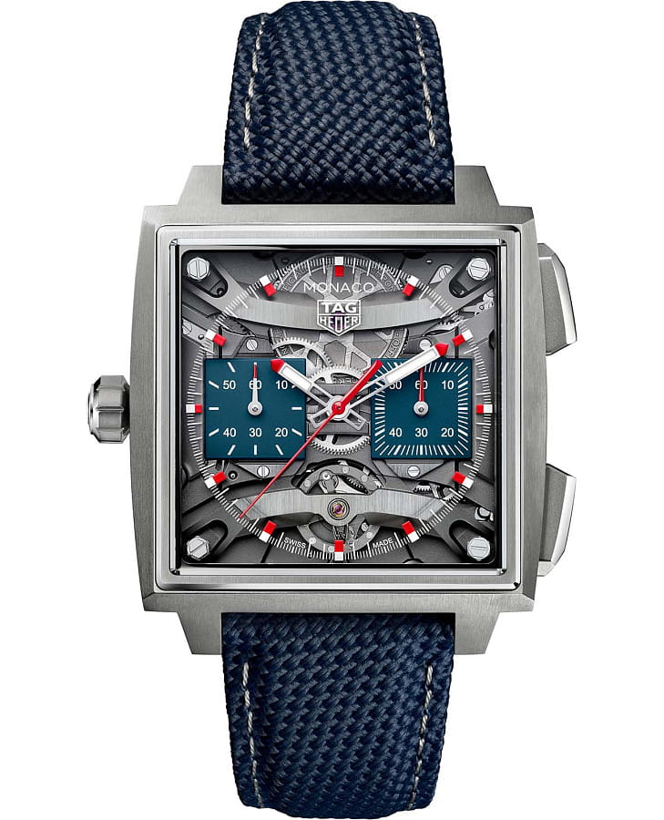 Часы TAG Heuer Monaco Evergraph CEW5181.FT8123 — мужские, серый