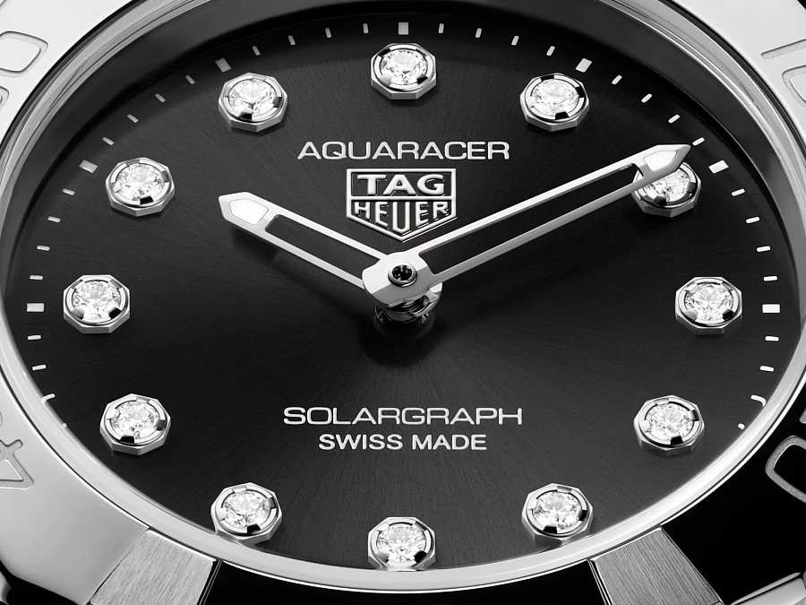 Часы TAG Heuer Aquaracer Professional 100 Solargraph WBP141G.BA0049 — сталь металл, Швейцария