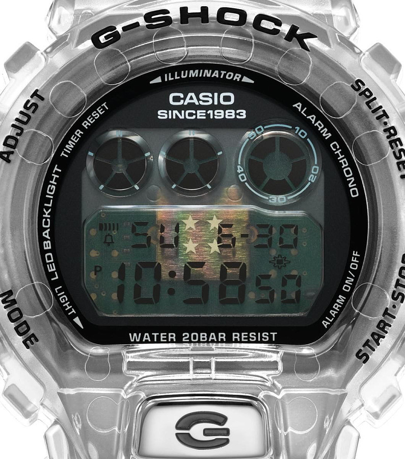 Часы Casio G-Shock DW-6940RX-7 — электронные, Япония, мужские