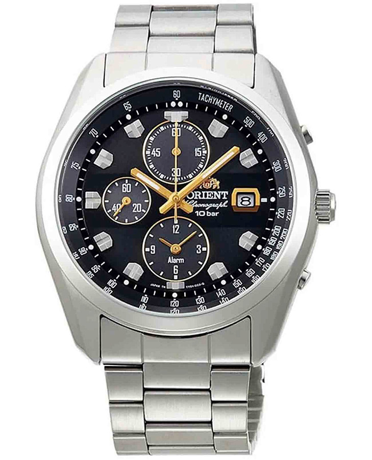 Часы Orient Chronograph WV0091TY — мужские, черный