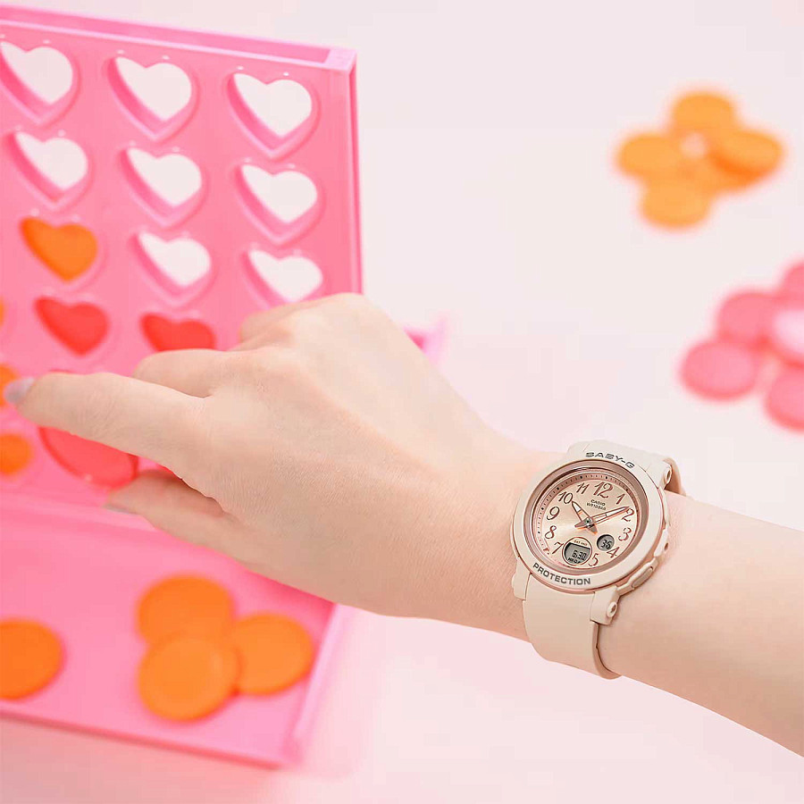 Часы Casio Baby-G BGA-290SA-4ADR (BGA-290SW-4A) — кварцевые, пластик