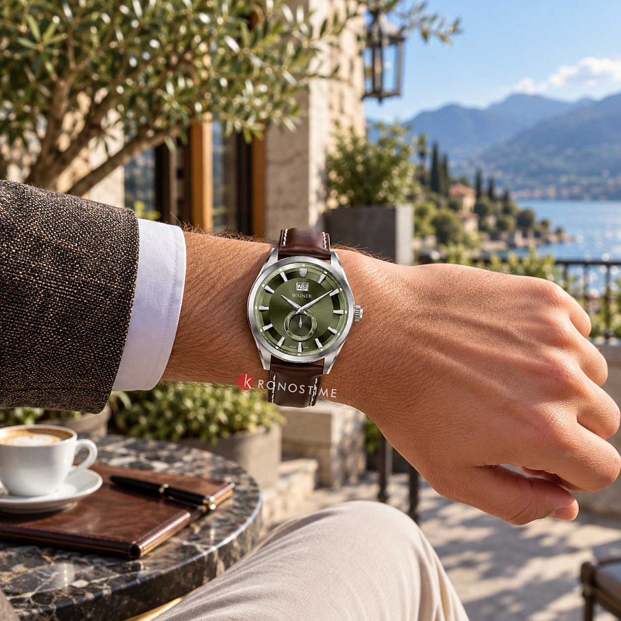 Часы Wainer Classic WA.17100-D — металл сталь, Швейцария