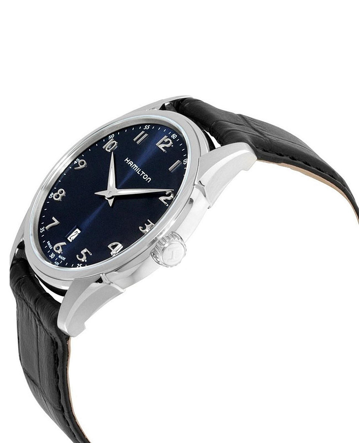 Часы Hamilton Jazzmaster Thinline Quartz H38511743 — кварцевые, сталь металл