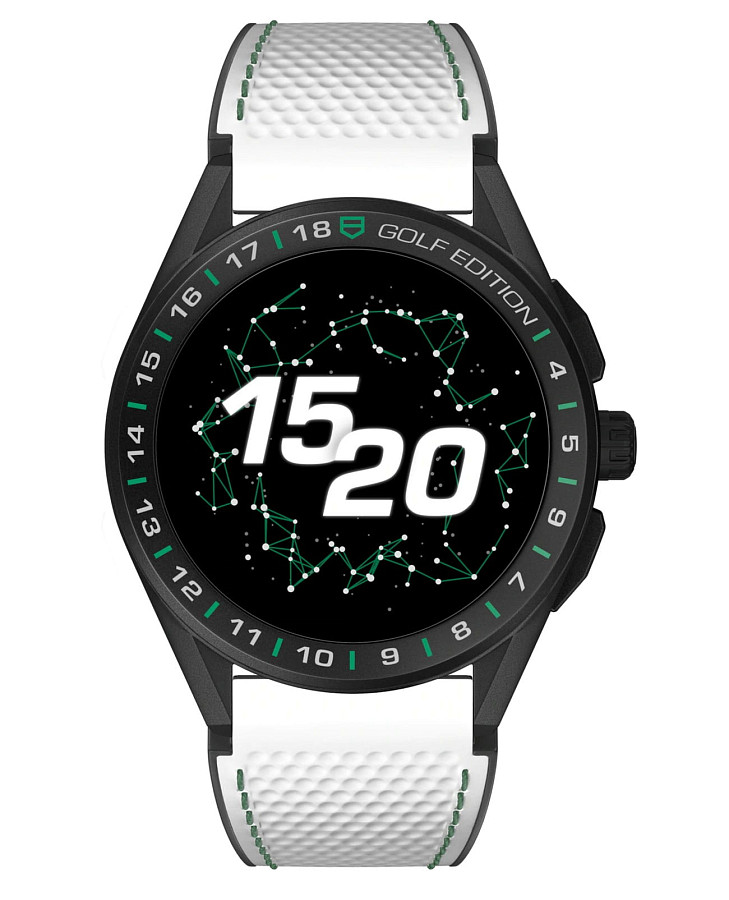Часы TAG Heuer Connected Golf Edition SBG8A82.EB0206 — мужские, черный
