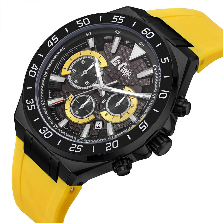 Часы Lee Cooper LC08003.657 — кварцевые, суперметалл сталь