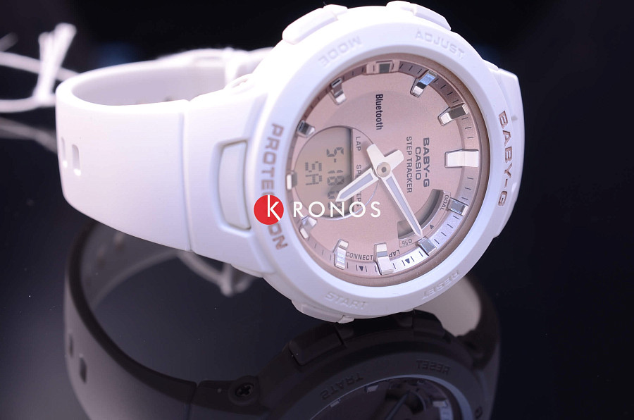 Часы Casio Baby-G BSA-B100MF-7A — кварцевые, пластик