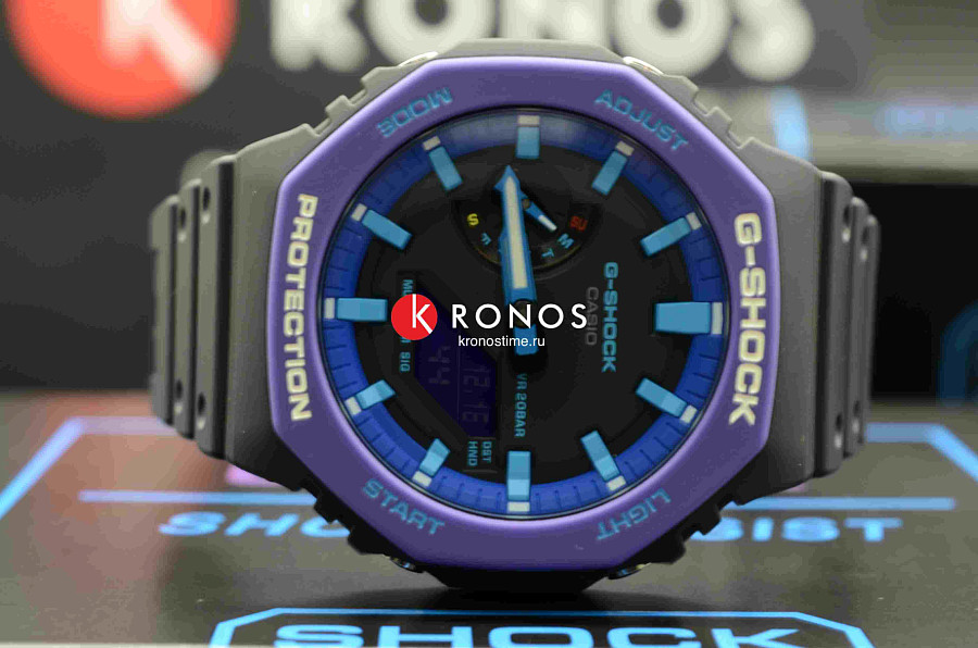 Часы Casio G-Shock GA-2100THS-1A — артикул GA-2100THS-1AER, мужские